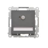 Simon 55 Oprawa oświetleniowa LED 14V z czujnikiem ruchu (0,64 W) Barwa ciepła biała 3100K Grafitowy