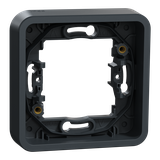 Mureva, podstawa podtynkowa pojedyncza, antracyt