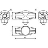 Zacisk probierczy ES, 8/10 mm, TG/tZn