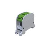 STB 50 Złączka szynowa gwintowa Al/Cu 87310 SIMBLOCK zielony SIMET
