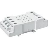 Gniazdo GZ14U do przekaźnika R15 4P  592027 RELPOL