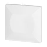 Zaślepka ramki Pearl, Z-Ra P, biały