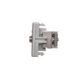 Simon Connect Gniazdo K45 TV-SAT 5-2400 MHz 2dB aluminium