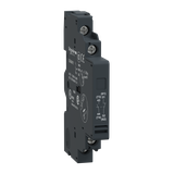 Blok styków bezzwłocznych, TeSys Deca, 1NO+1NC, lewy montaż boczny