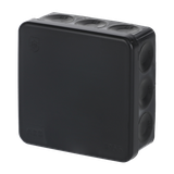 Puszka IP55 86x86 mm czarna