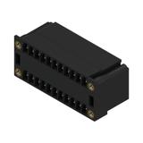SCD-THR 3.81/22/90F 3.2SN BK BX Wtyki PCB (złącza płyty), 3.81 mm, Liczba biegunów: 22, kąt odejścia: 90° /50szt./ 1974310000 WEIDMÜLLER