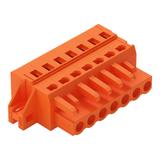 1-przewodowe gniazdo CAGE CLAMP pomarańczowa /50szt./ 231-307/031-000 WAGO