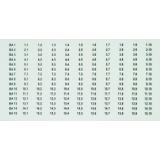 Etykiety naklejane z numerami 2x BA1 (1.1-1.10) -BA15 (15.1-15.10) do BLITZDUCTOR BXT (2x165 szt.)