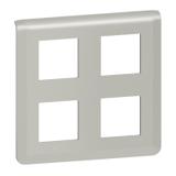 Mosaic - Ramka 2x2x2 Modułowa - Aluminium 079338L LEGRAND