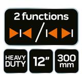 Ścisk automatyczny heavy duty 12"/300