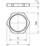 169 MS M75, Przeciwnakrętka