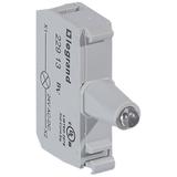 Osmoz Korpus Do Główek Podświetlanych Niebieski 24 V Zaciski Śrubowych 022913 LEGRAND