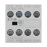 Styk pomocniczy 3Z 1R montaż czołowy DILM32-XHI31 106112 EATON