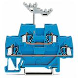 Złączka szynowa 2‑piętrowa L / L 2,5mm2 niebieska 280‑529 /50szt./ WAGO