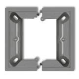 DECO / MINI Puszka natynkowa pojedyncza, składana DECO, MINI szary mat