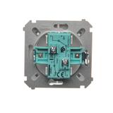 Simon Basic Łącznik schodowy podwójny 10A 250V zaciski śrubowe stal inox BMW6/2.01/21 KONTAKT