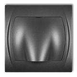 LOGO Wypust kablowy grafitowy