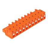 1-przewodowe gniazdo przycisk Push-in CAGE CLAMP pomarańczowa /25szt./ 2231-711/026-000 WAGO