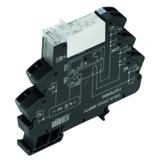 TRZ 120VUC 1CO 16A Moduł przekaźnikowy, 120 V UC ±10 %, Zielona dioda LED, Prostownik, 1 zestyk przełączny (AgNi) , 250 V AC, 16 A, złącze sprężynowe, Przycisk testowy: /10szt./ 1479890000 WEIDMÜLLER