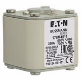 FUSE 350A 690V 1GN/50 AR UC Wkładka szybka 350A AC 690V rozmiar 1 53x69x51 mm aR IEC UL w 170M4511 E