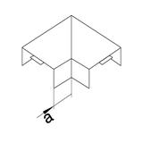 tehalit.LFS Kąt płaski, 60x100mm, biały
