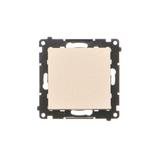 Simon 55 Łącznik jednobiegunowy szybkozłączka Szampański mat TW1.01/144 KONTAKT
