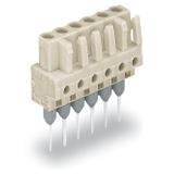 Gniazdo MCS‑MIDI Classic 6‑biegunowe jasnoszare raster 5mm 722‑136/005‑000 /50szt./ WAGO
