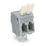 listwa zaciskowa do pł. drukowanych 4-torowa szara raster 5/5,08 mm