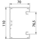 GA-S70110EL, Kanał podparapetowy, symetryczny