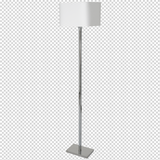 Milagro lampa podłogowa Napoli E27 biały/chrom 150cm ML6364