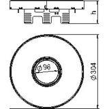 RKFRN2UZD3R9VS25, Okrągła kaseta z otw.na tubus
