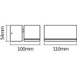 ENDURA STYLE MINI SPOT I 8W DG LEDV Oprawa zewnętrzna