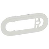 CELIANE - PLAKIETKA DO TERMOSTATU PROGRAM / TUNERA RDS Z WYŚWIETLACZEM BIAŁA, Legrand