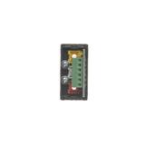 Simon Connect Płytka K45/2 złącz 3x RCA (CINCH) 225x45mm + wkłady zaciski śrubowe szary grafit K105B/14 KONTAKT