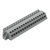 MCS-MIDI Classic gniazdo kątowe 17-bieg. szare raster 5 mm /10szt./ WAGO