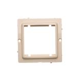 Simon Basic Adapter (przejściówka) na osprzęt standardu 45 × 45 mm. Montaż do puszki na wkręty beż BMA45/12 KONTAKT