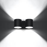 Sollux Kinkiet ORBIS 2 czarny SL.0660