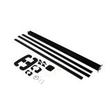 Kolumna ruchoma 1-komorowa dwustronna 2m, czarna, Legrand