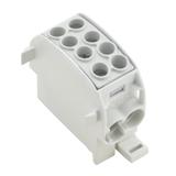 WPD 102 2X35/2X25 GY Zacisk rozdziału potencjału, złącze śrubowe, 1000, 202 A, Liczba biegunów: 1, Jasnoszary /5szt./ 1561680000 WEIDMÜLLER