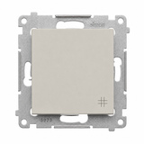 Simon 54 Łącznik krzyżowy zaciski śr. kaszmir mat DW7A.01/42