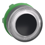 Harmony XB5 Główka przycisku płaskiego biała z samopowrotem, z podświetlanym pierścieniem