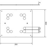 tehalit.VE-EE Płyta poziomująca do UDKQ12x; UDBDQ12