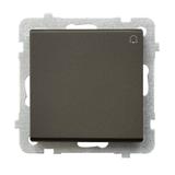 SONATA Łącznik zwierny  dzwonek  - kolor czekoladowy metalik