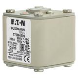 FUSE 250A 690V 1GN/50 AR UC Wkładka szybka 250A AC 690V rozmiar 1 53x69x51 mm aR IEC UL w 170M4509 E