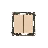 Simon 55 Łącznik świecznikowy szybkozłączka Szampański mat TW5.01/144 KONTAKT