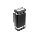 OPRAWA ŚCIENNA DWUKIERUNKOWA NESSA, GU10, MAX. 50W, IP54, AC220-240V, 50/60HZ, CZARNA