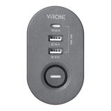 Przedłużacz biurkowy 3-krotny 2P+Z, 1,5M H05VV-F 3x1,5mm2, 2xUSB+1 typu C