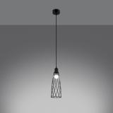 Sollux Lampa wisząca SUBA 1 czarna SL.1165