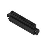 BCL-SMT 3.81/12/180LFI 1.5SN BK BX Wtyki PCB (złącza płyty), 3.81 mm, Liczba biegunów: 12, kąt odejścia: 180° /50szt./ 1029370000 WEIDMÜLLER