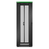 Szafa Easy Rack 800mm/48U/1000mm, z dachem, kółkami, nóżkami i 4 wspornikami, bez paneli bocznych, p